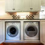 New Washer Dryer With Folding Area Greenville Rental Home